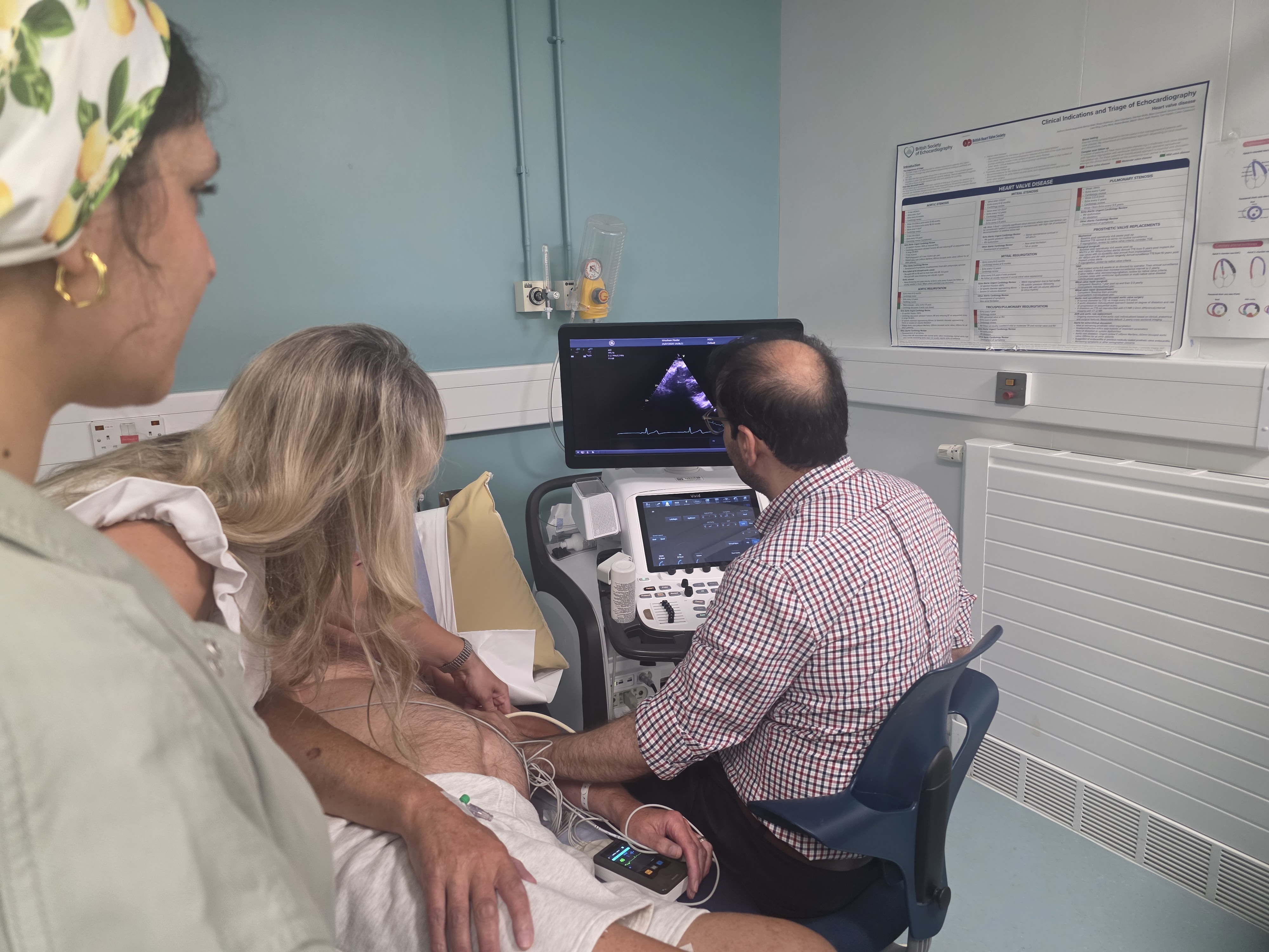One-to-one practical echocardiography teaching